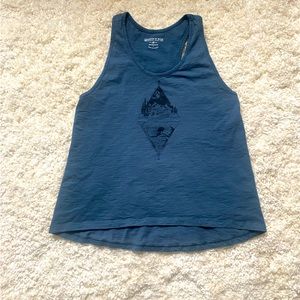 United By Blue | Sun, Mountain, Moon Tank in Blue | Size Medium